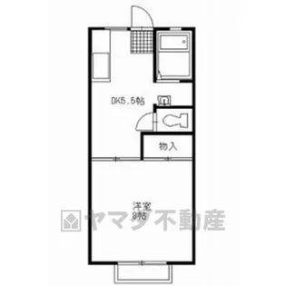 ワコーハイツ【2階】の間取り