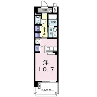 八反丸ビルII【2階】の間取り