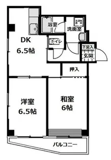 ピアコート言問【4階】の間取り