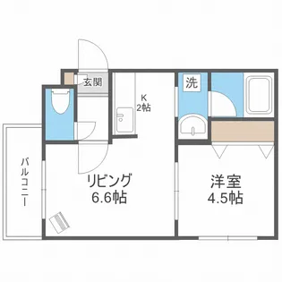 メゾン・ド・グランピエール【3階】の間取り