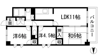 パルテールセツヨウ【2階】の間取り