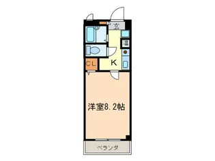 ベルハイツ【3階】の間取り