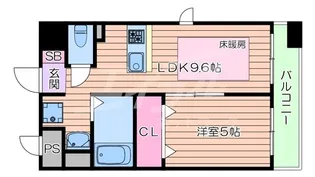 第1関根マンション【9階】の間取り