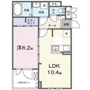 マグノーリエ【3階】の間取り