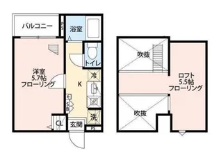 グランクオール野方ウエストレジデンス【3階】の間取り