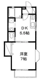 ロイヤル・ナカムラII【2階】の間取り