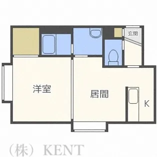 フィレント3【2階】の間取り