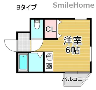 HaLさくら【5階】の間取り