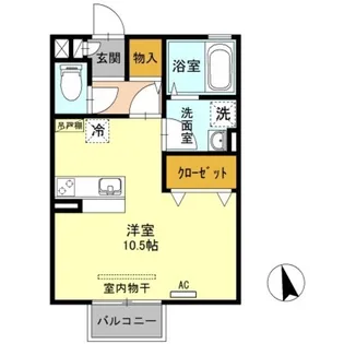 グランメール(沖田)【2階】の間取り