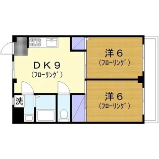 グリーンヒルYAMAGUCHI【3階】の間取り