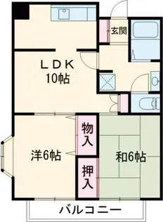 プラネットハイム【5階】の間取り