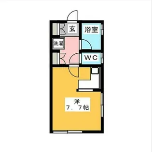 第9アーベルハイツ【2階】の間取り