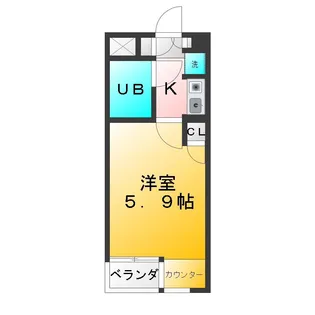 キャピタルビュー上石神井【2階】の間取り