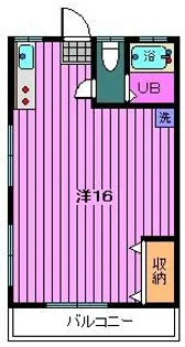 コーポ栄【2階】の間取り