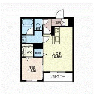アレーズ【3階】の間取り