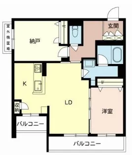 ウィステリア メゾン【3階】の間取り