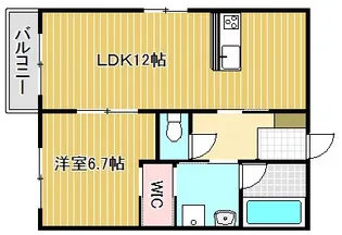 シャーメゾン・K【1階】の間取り