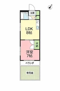 湘南アイランドリバー【1階】の間取り