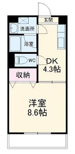 リヴェール【3階】の間取り