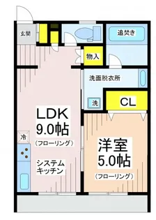 アップライン【1階】の間取り