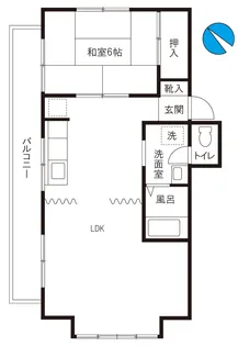 レーベンスハイム【3階】の間取り