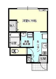 アバンティ京田【1階】の間取り