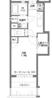 アクタス博多Vタワー【3階】の間取り