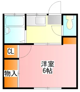 古瀬荘【2階】の間取り