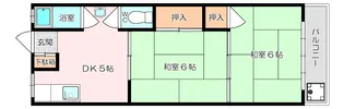 森本マンション【3階】の間取り