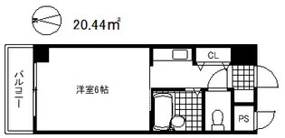 フォルティナドムス【4階】の間取り