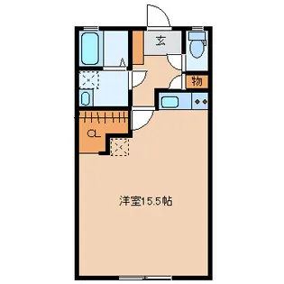 L’sモダン本郷【2階】の間取り