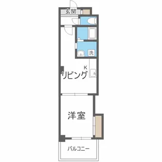 ノースマンション桑園【3階】の間取り