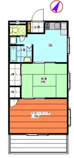 シャトーグロリア【3階】の間取り