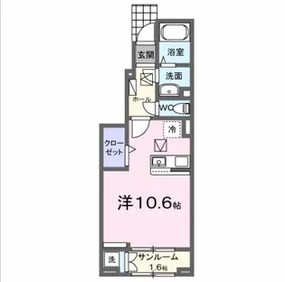Lotus II【1階】の間取り