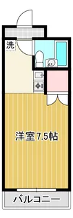 アドニス天王台【4階】の間取り