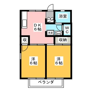 アネックス峯尾【2階】の間取り