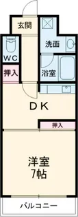 グランドパレスNS-3【4階】の間取り
