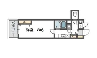 フィレンツェ【5階】の間取り