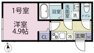 パークメゾン鷺沼【2階】の間取り
