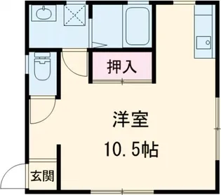 Kフラッツ【2階】の間取り
