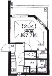 ピアコートTM武蔵関壱番館【2階】の間取り
