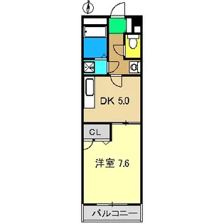 テポーレ ヒル【3階】の間取り