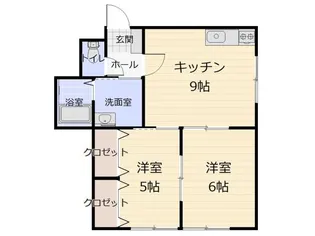 シャインはせ川【2階】の間取り