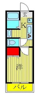 コンフォートII【2階】の間取り