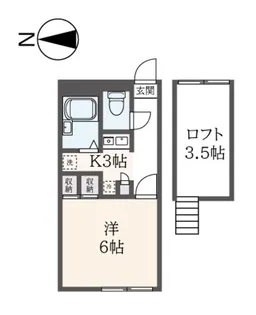KEITA【1階】の間取り