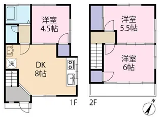 エクシブ鴨川【1階】の間取り