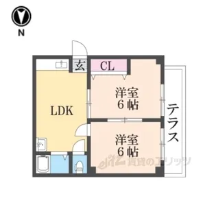 ニッコーハイツ【1階】の間取り