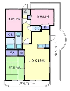 Bee Bee Grande【5階】の間取り