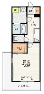プランヴィラージュ並木【3階】の間取り