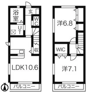 M&M 1号館【1階】の間取り